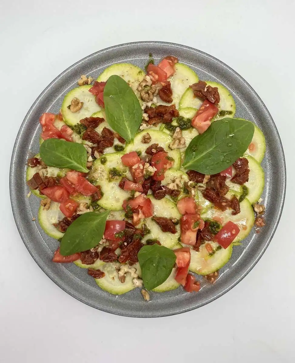 Карпаччо из кабачков