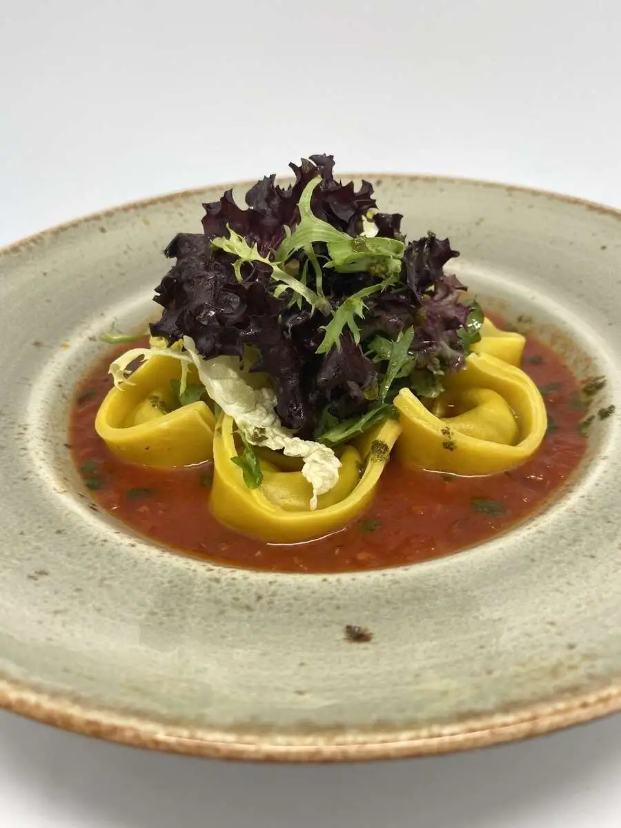 Равиоли с баклажанами*соус "Маринара"