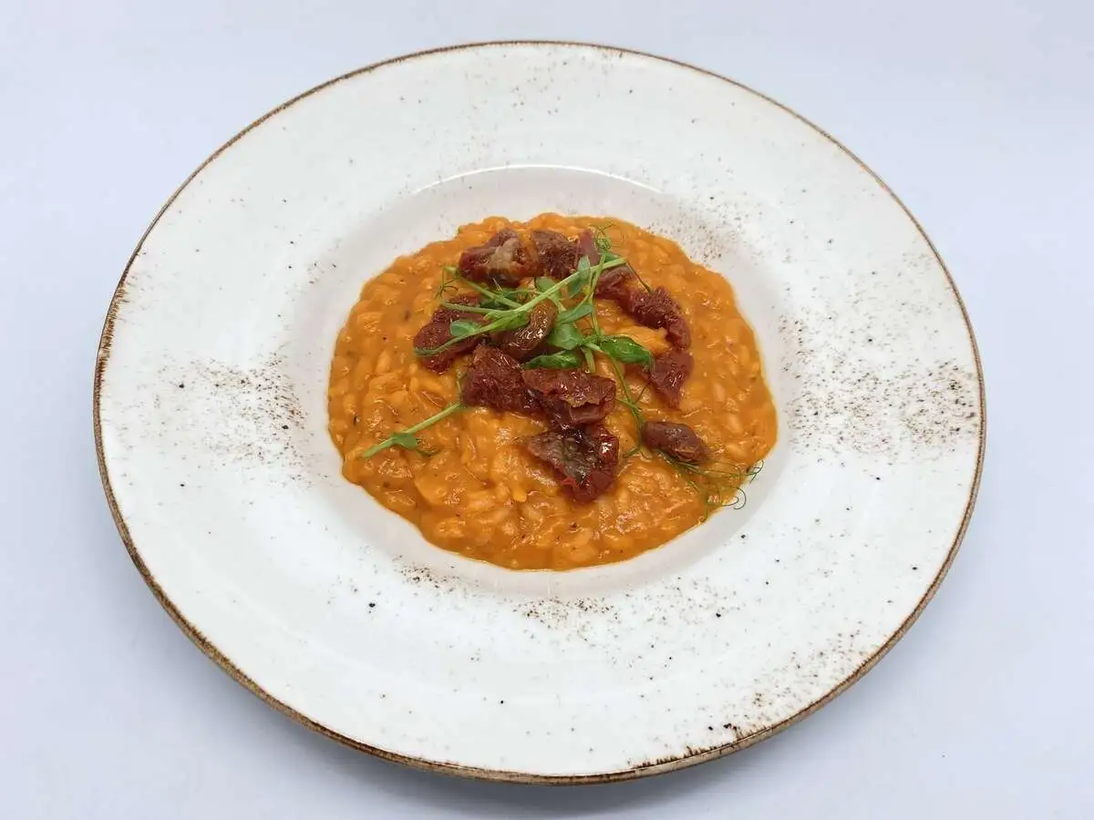 Ризотто с тыквой*вяленые томаты