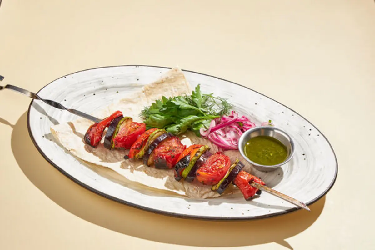 Шашлык из овощей  