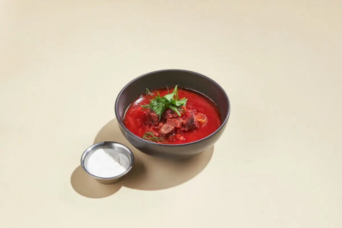 Борщ с говядиной