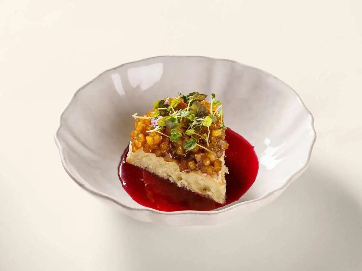 Постный бисквитный пирог