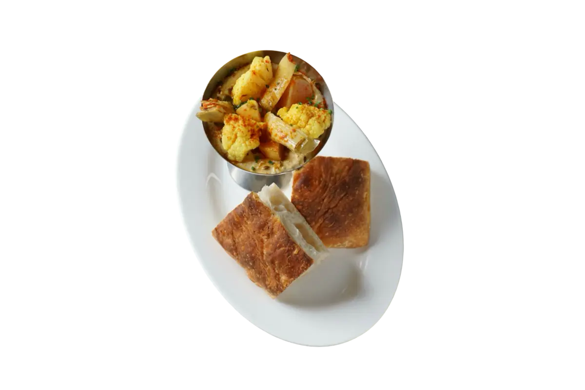 Хумус с овощами