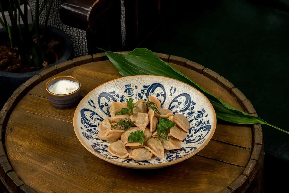 Вареники с картофелем и грибами