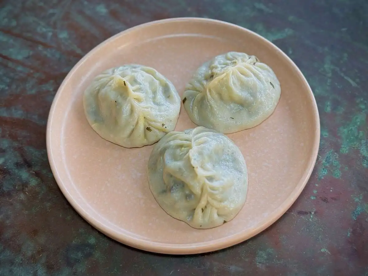 Манты с картофелем и зеленью (60/20 гр)