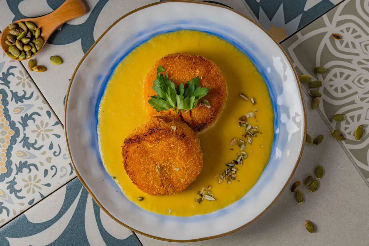 Котлеты из тыквы и моркови