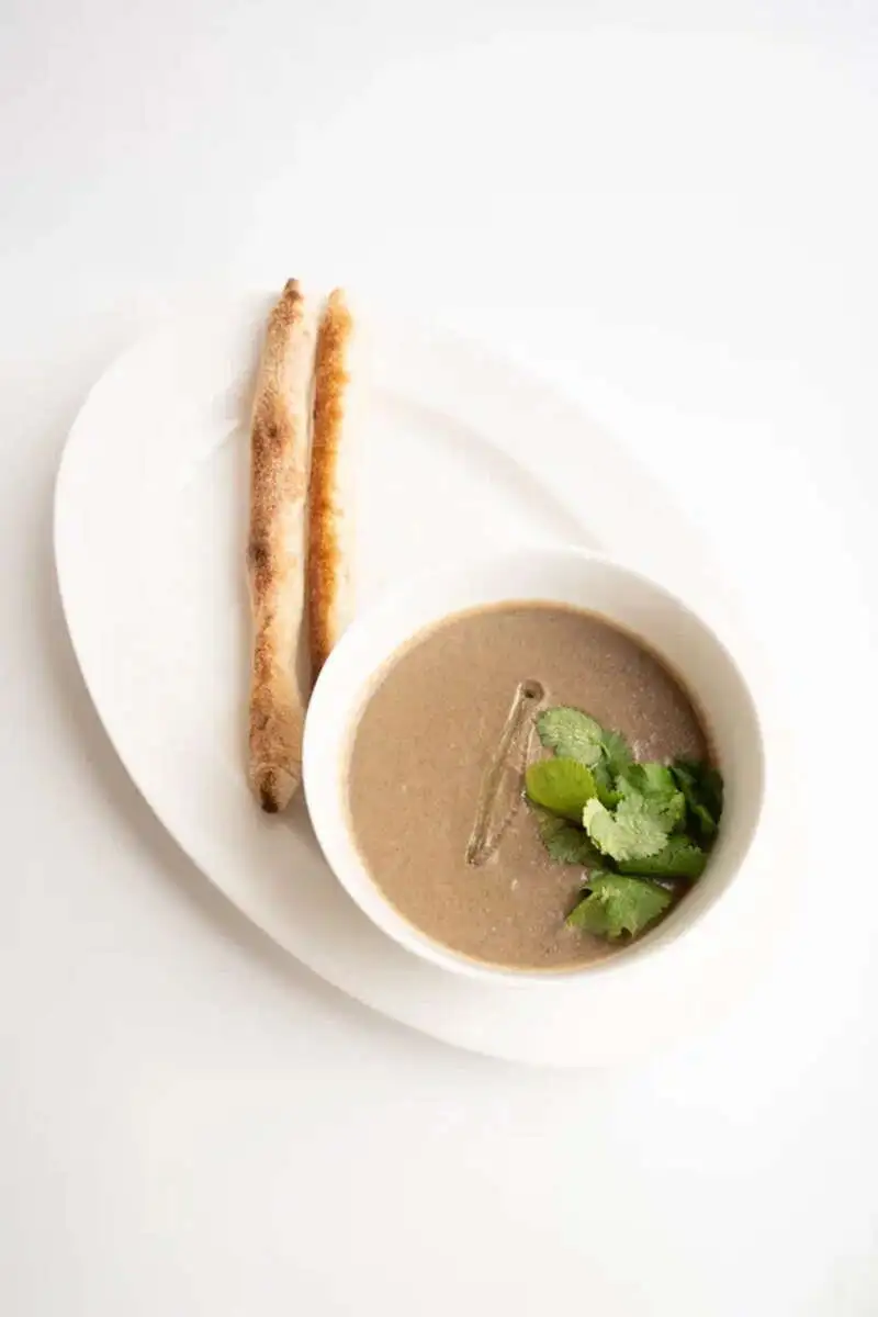 Суп-крем из грибов пост