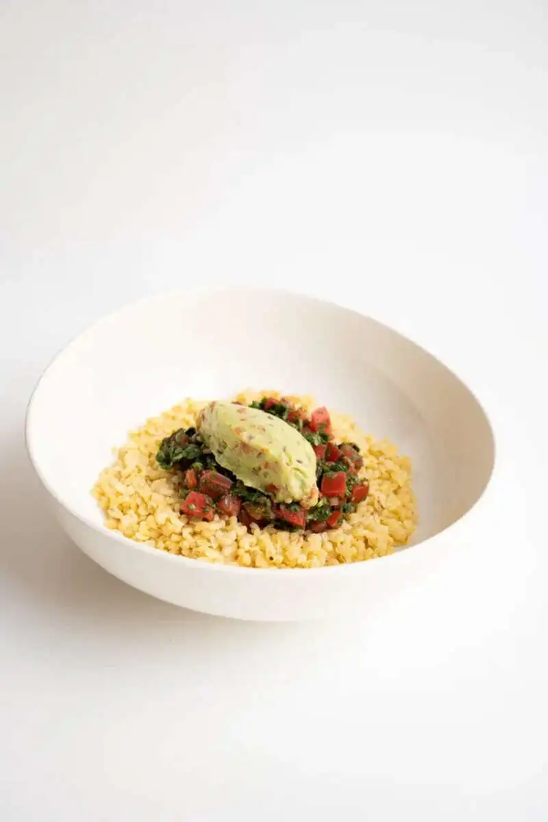 Табуле с гуакомоле