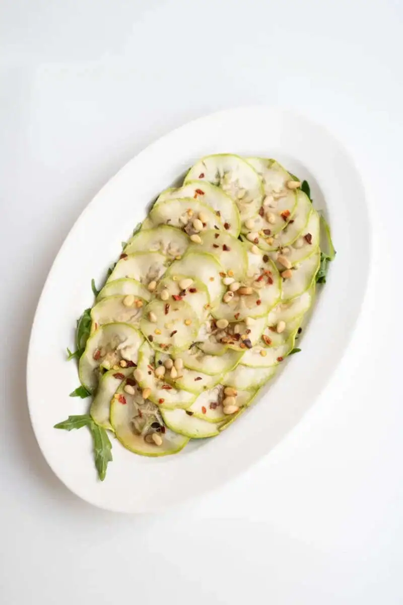 Карпачо из цукини с трюфелем