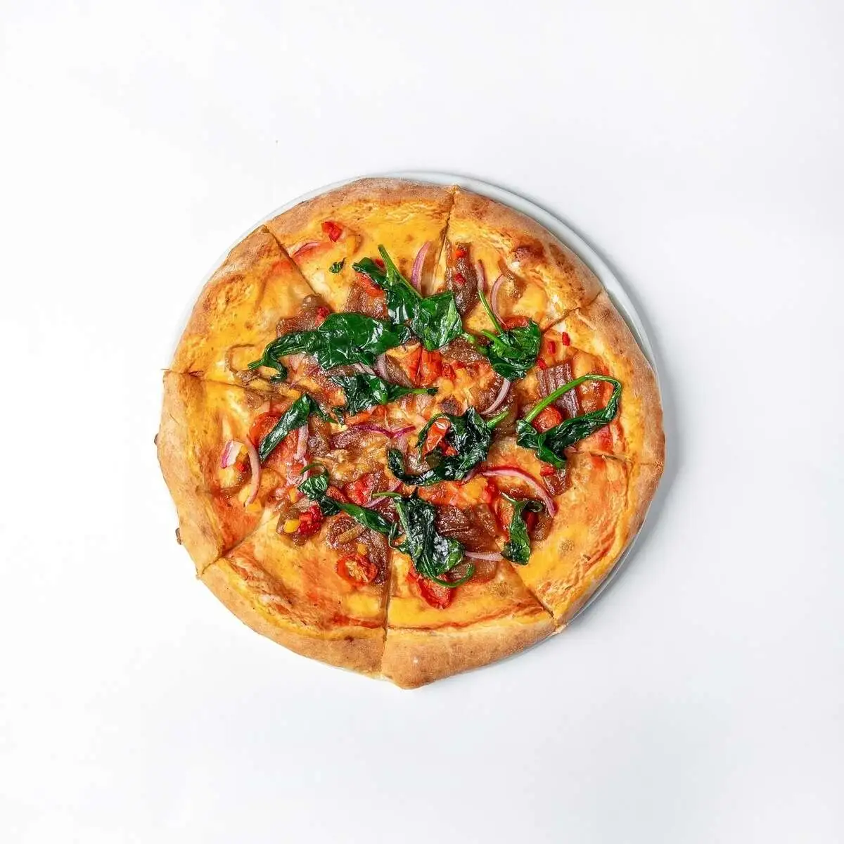 Пицца с баклажанами по-азиатски