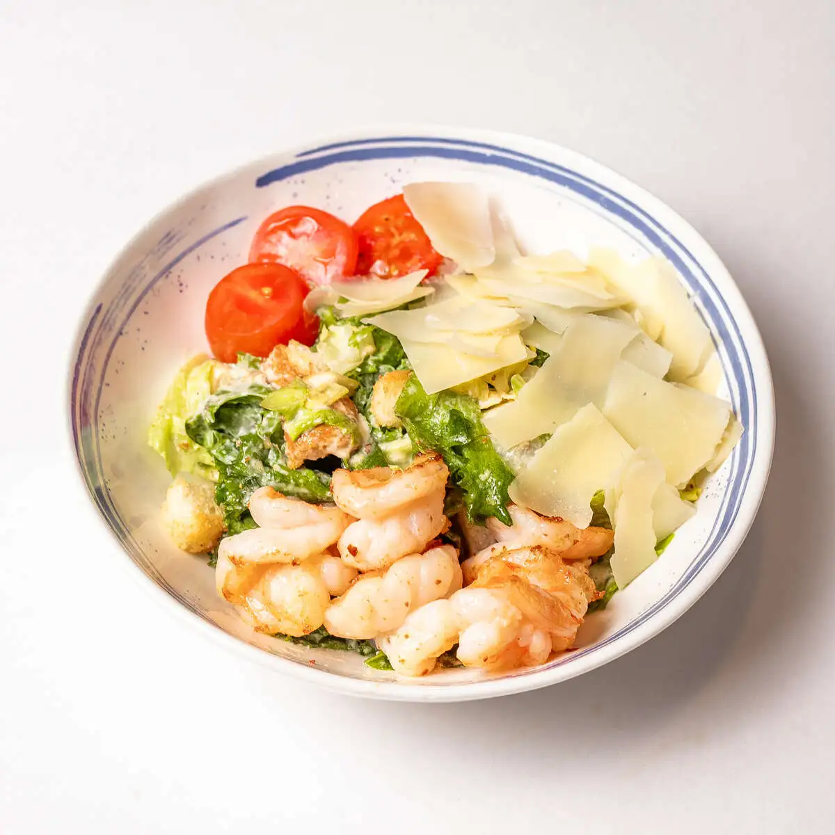  Цезарь с креветками