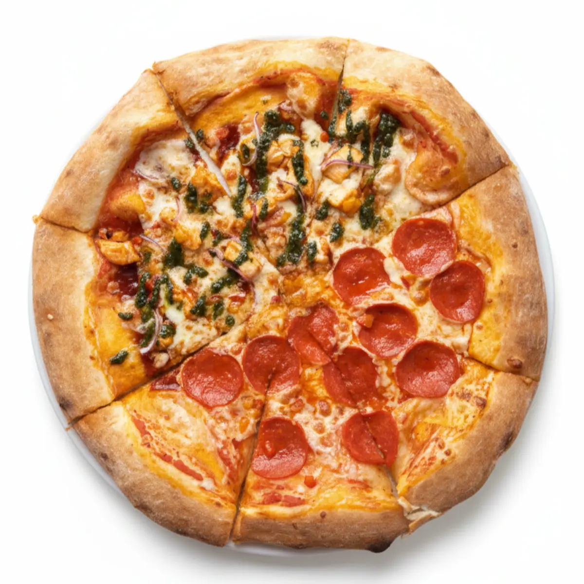 Пицца BBQ/пепперони