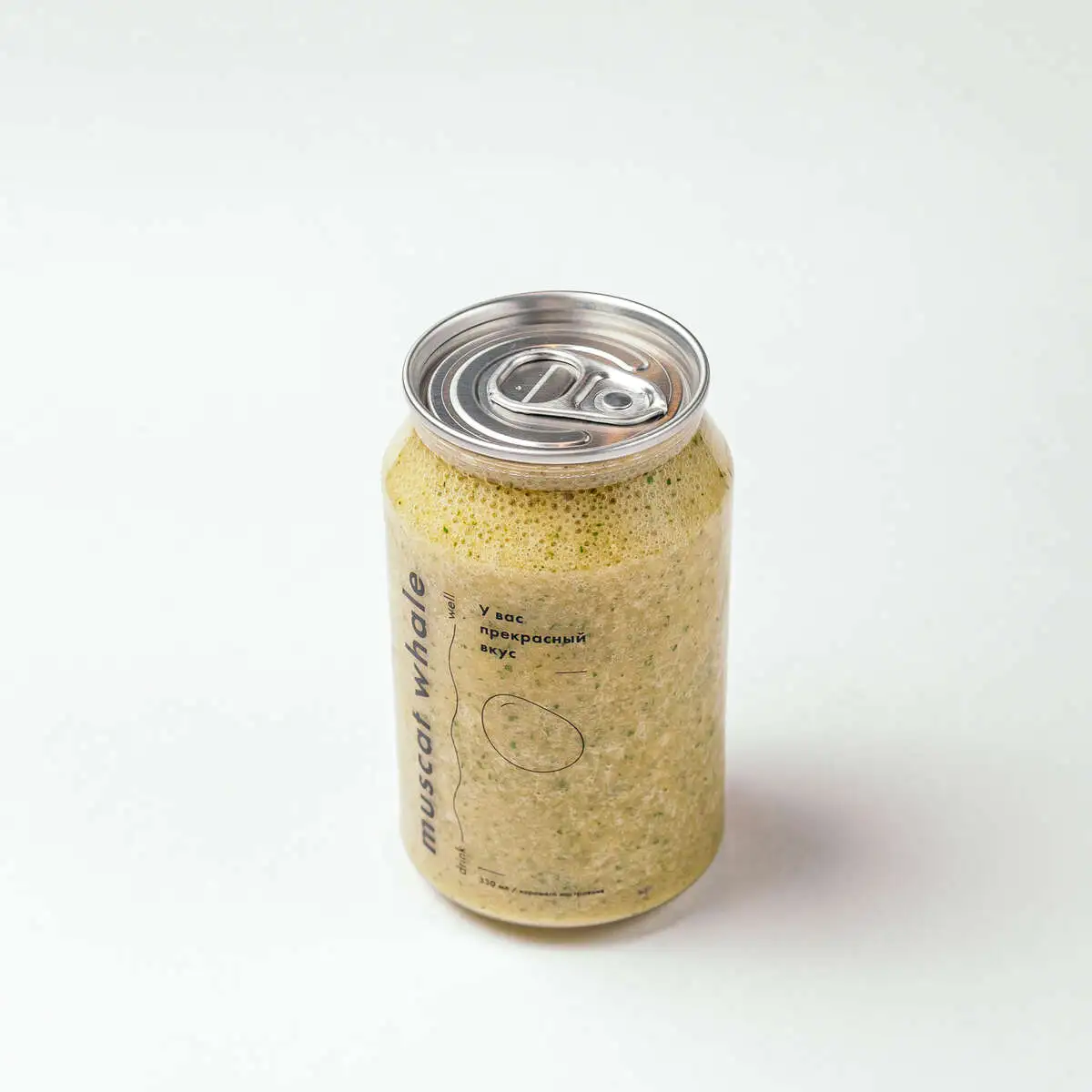 Смузи банан с мятой