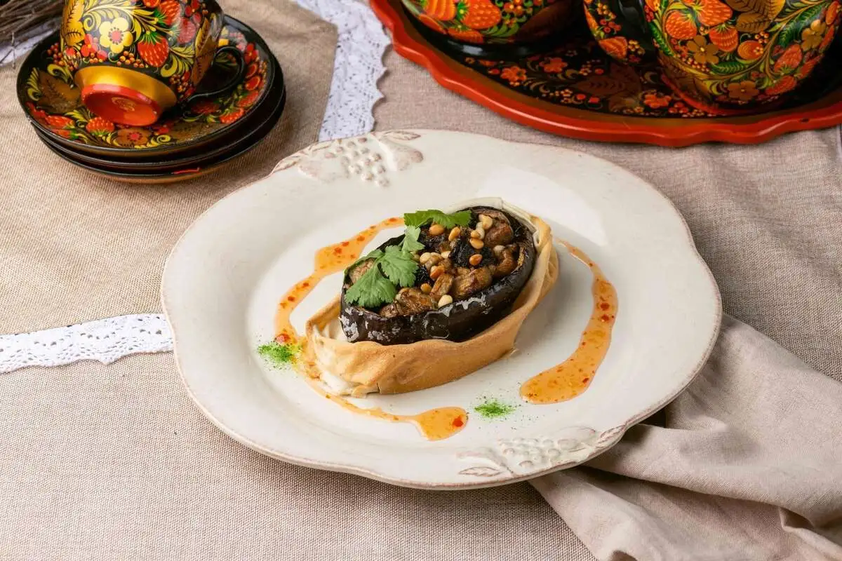 Баклажан запеченный в тесте