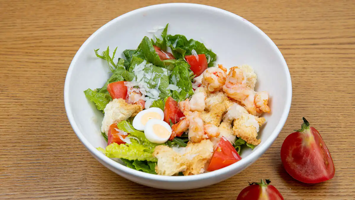 Цезарь с креветками