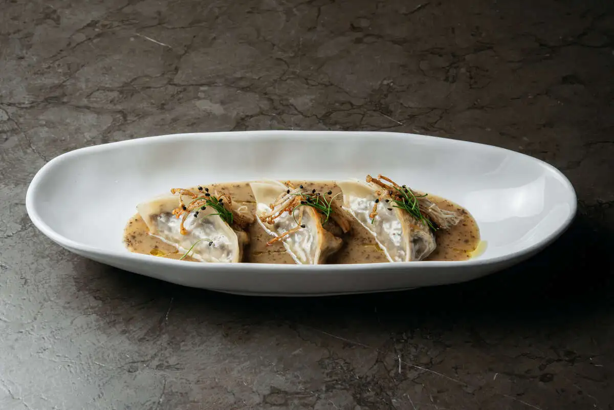 гедза с грибами