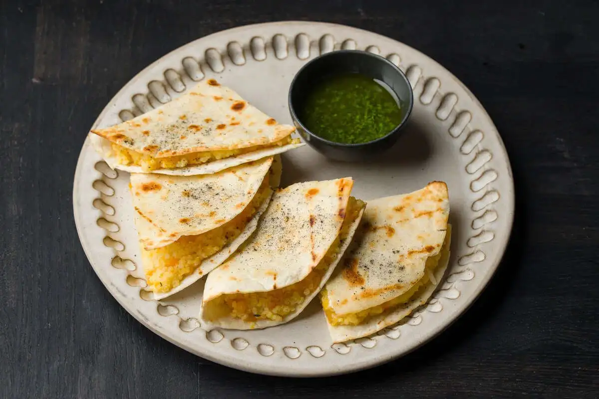 Кыстыбый с пшеном и тыквой (из печи)