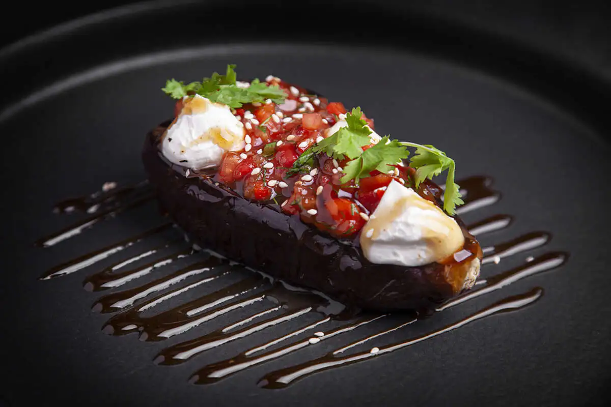 Запеченый баклажан