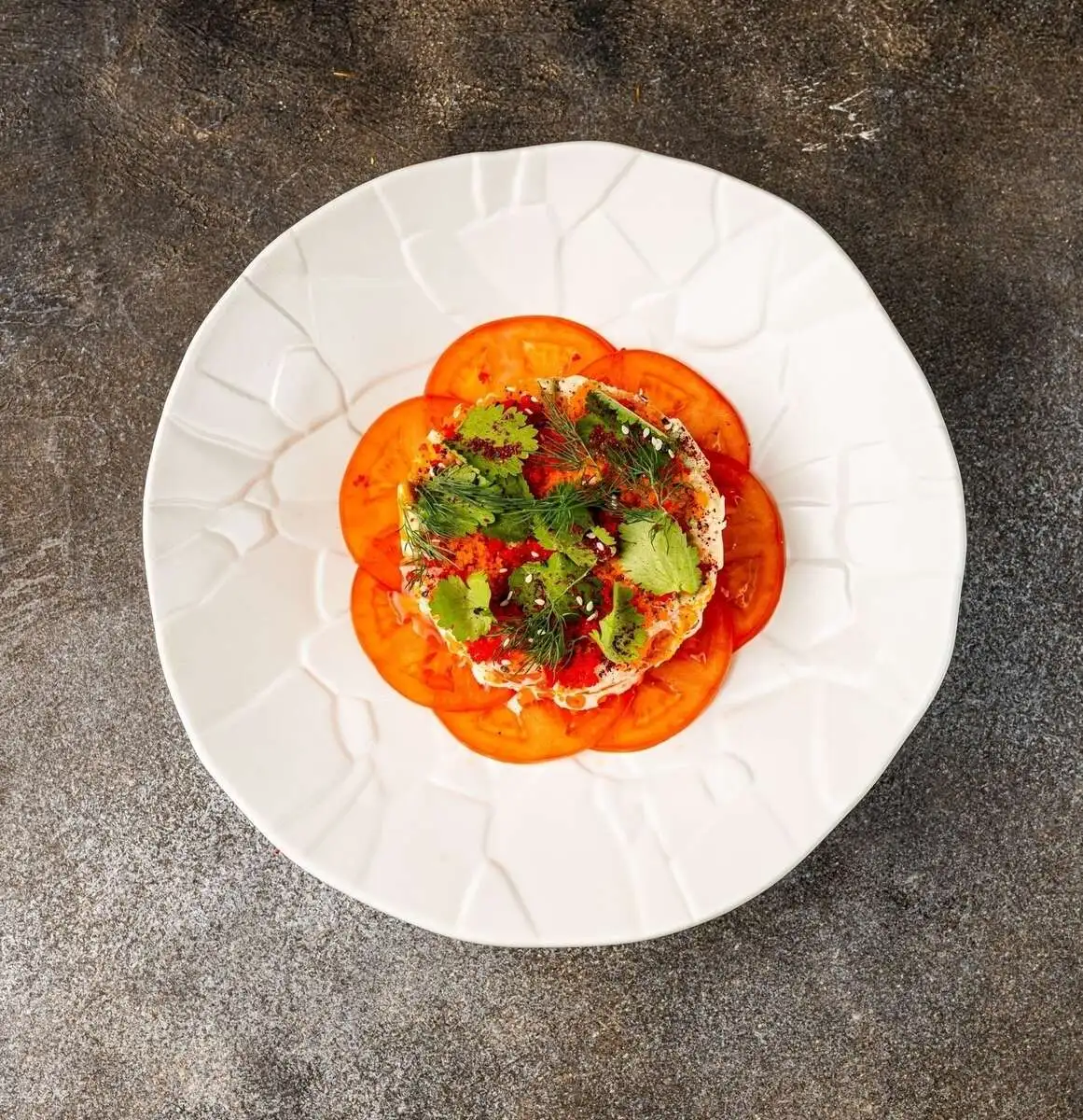 Салат с крабом 