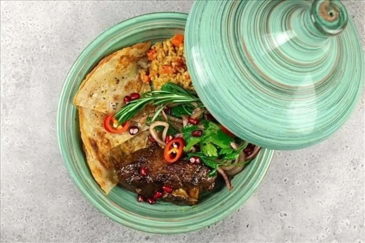 Ягненок по-мароккански с булгуром и специями