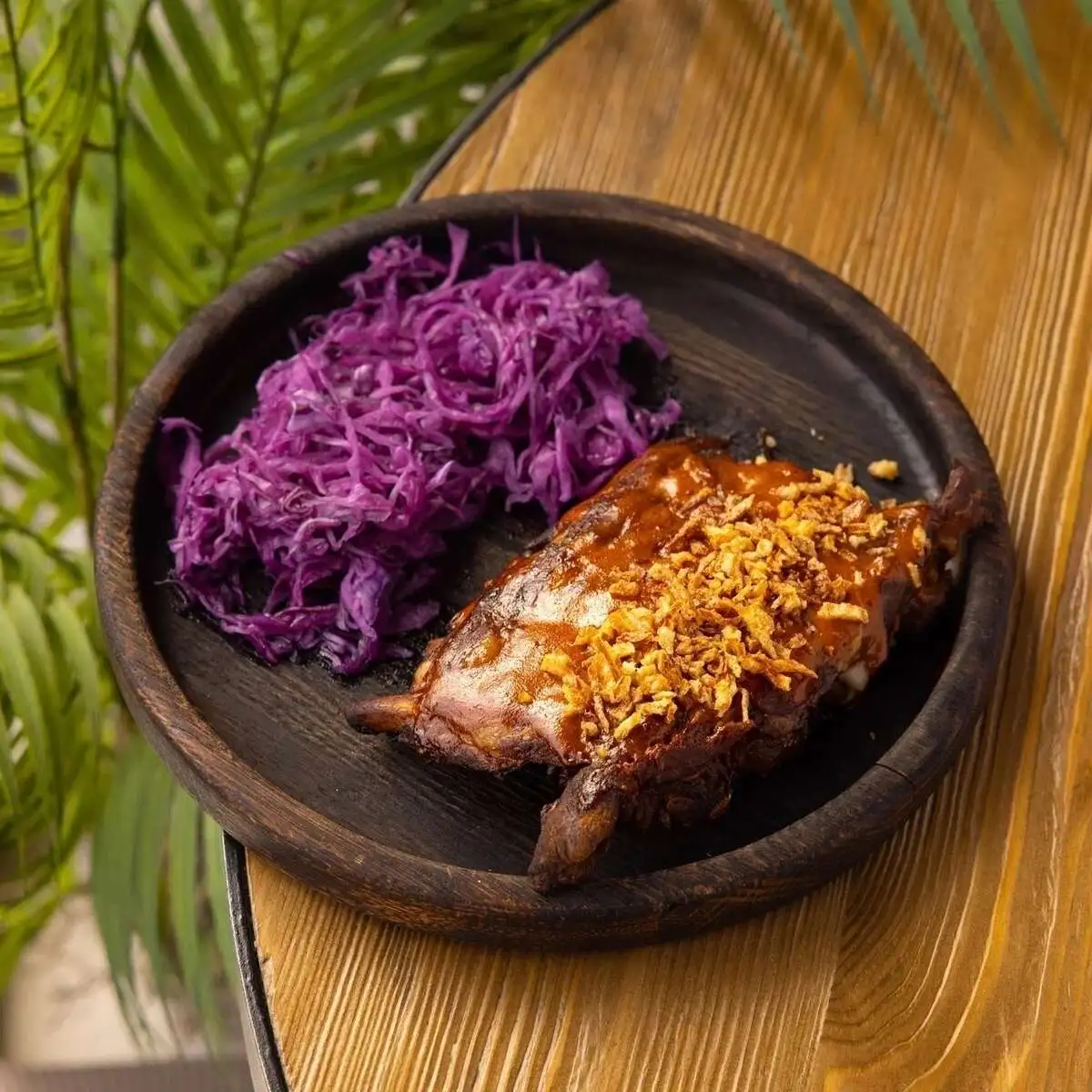 Ребра Чак в Горчичном соусе 