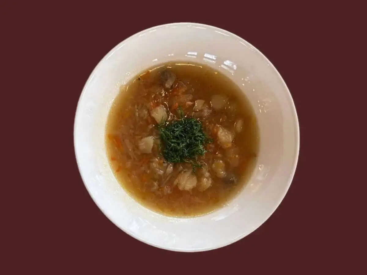 Щи со свининой