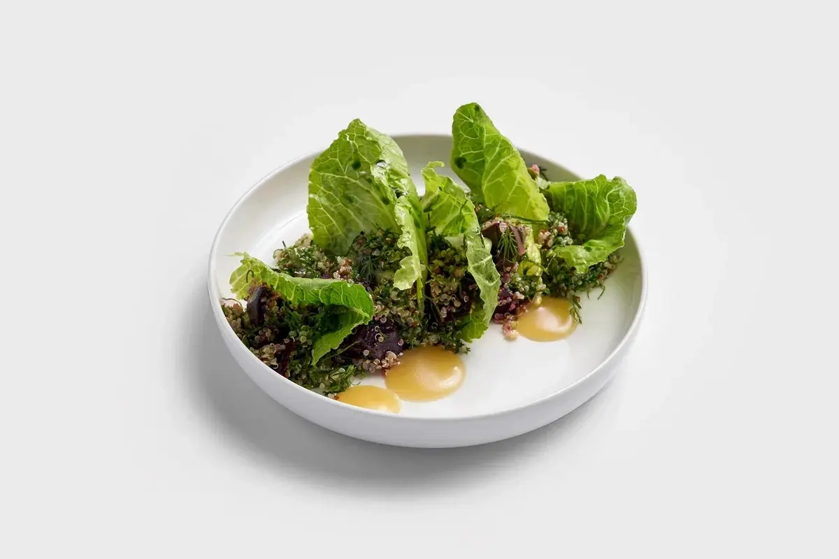 Салат со свеклой и киноа