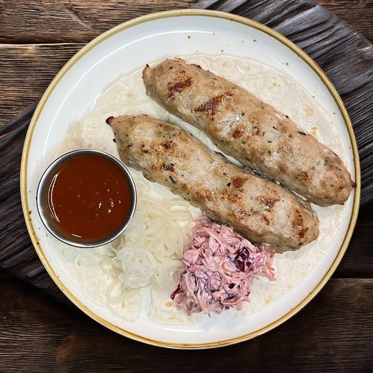 Люля-кебаб из цыпленка