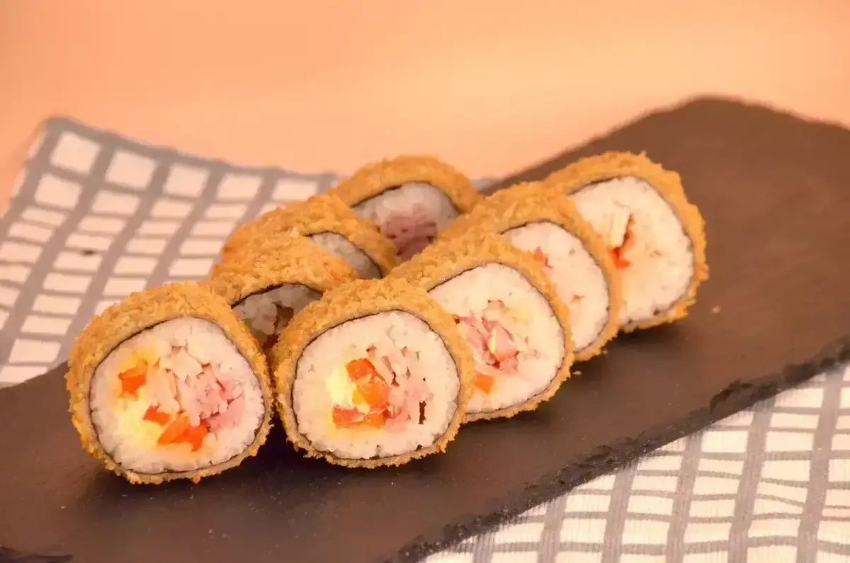 Темпура с беконом