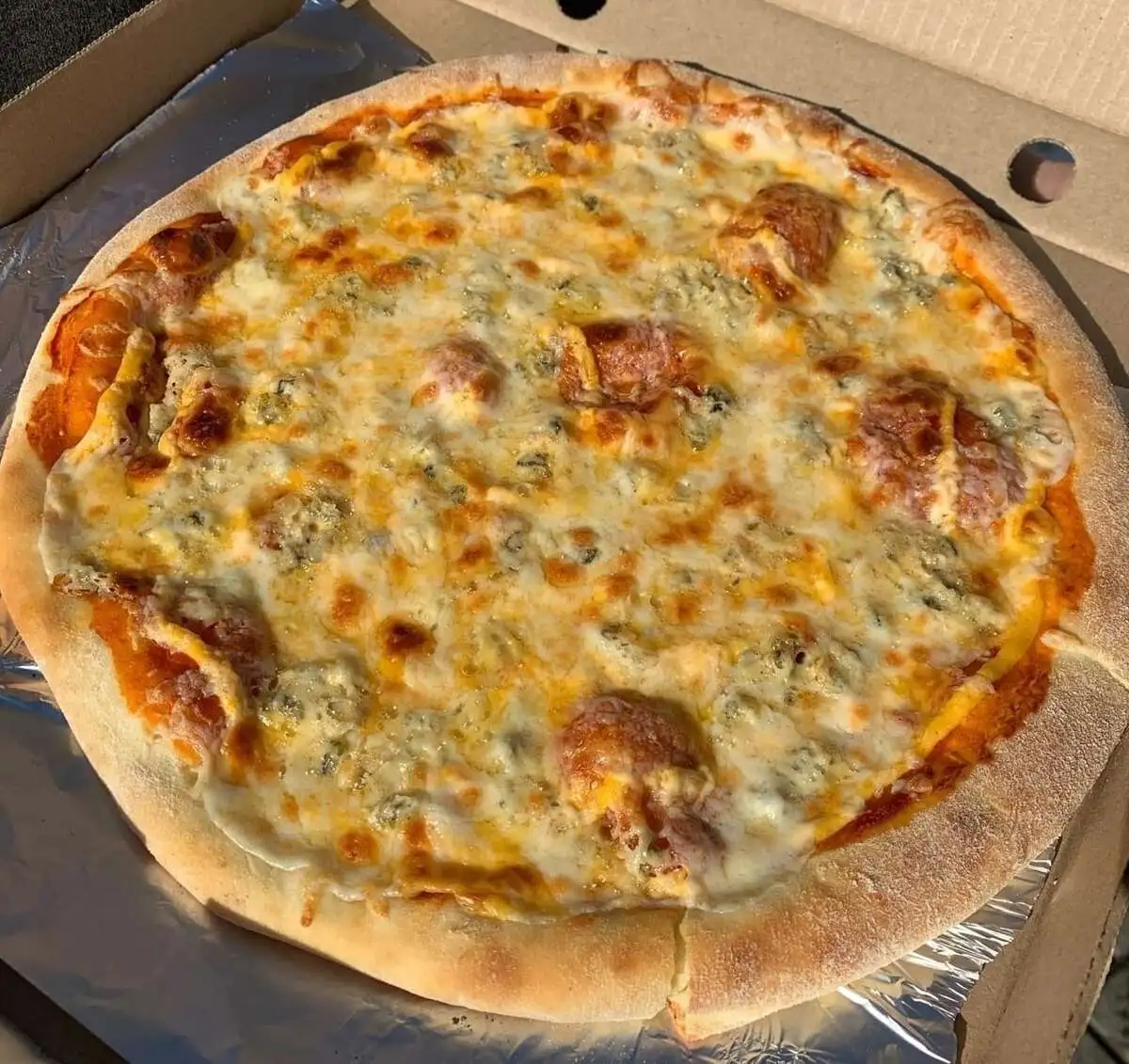 Сырная пицца 25см