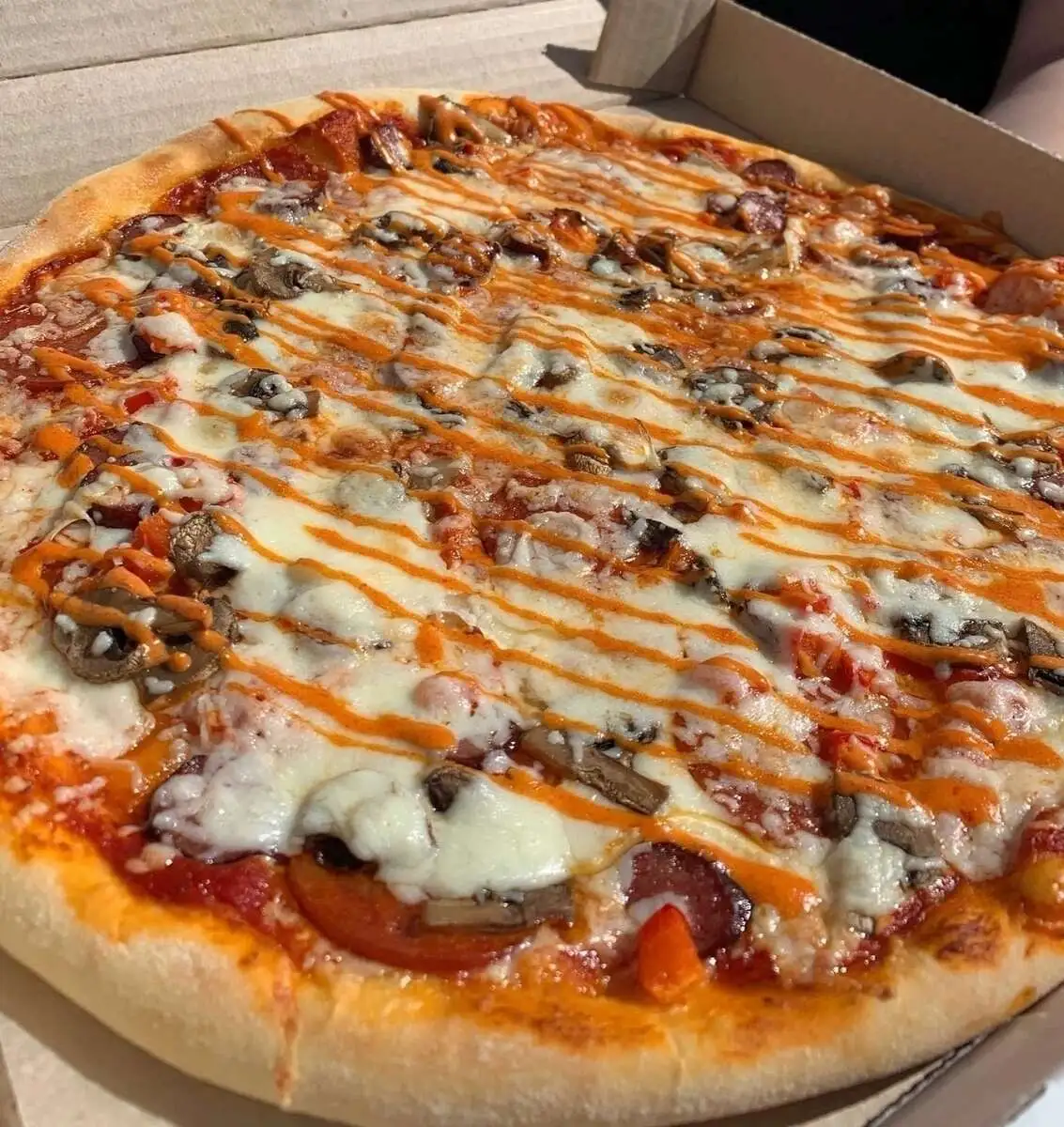 Охотничья пицца 25см