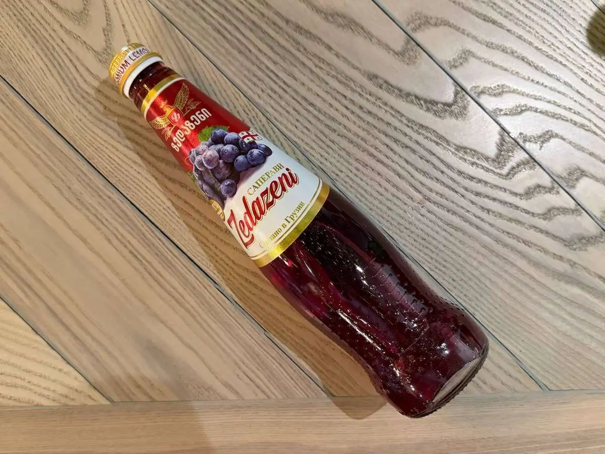 Лимонад Zedazeni Саперави