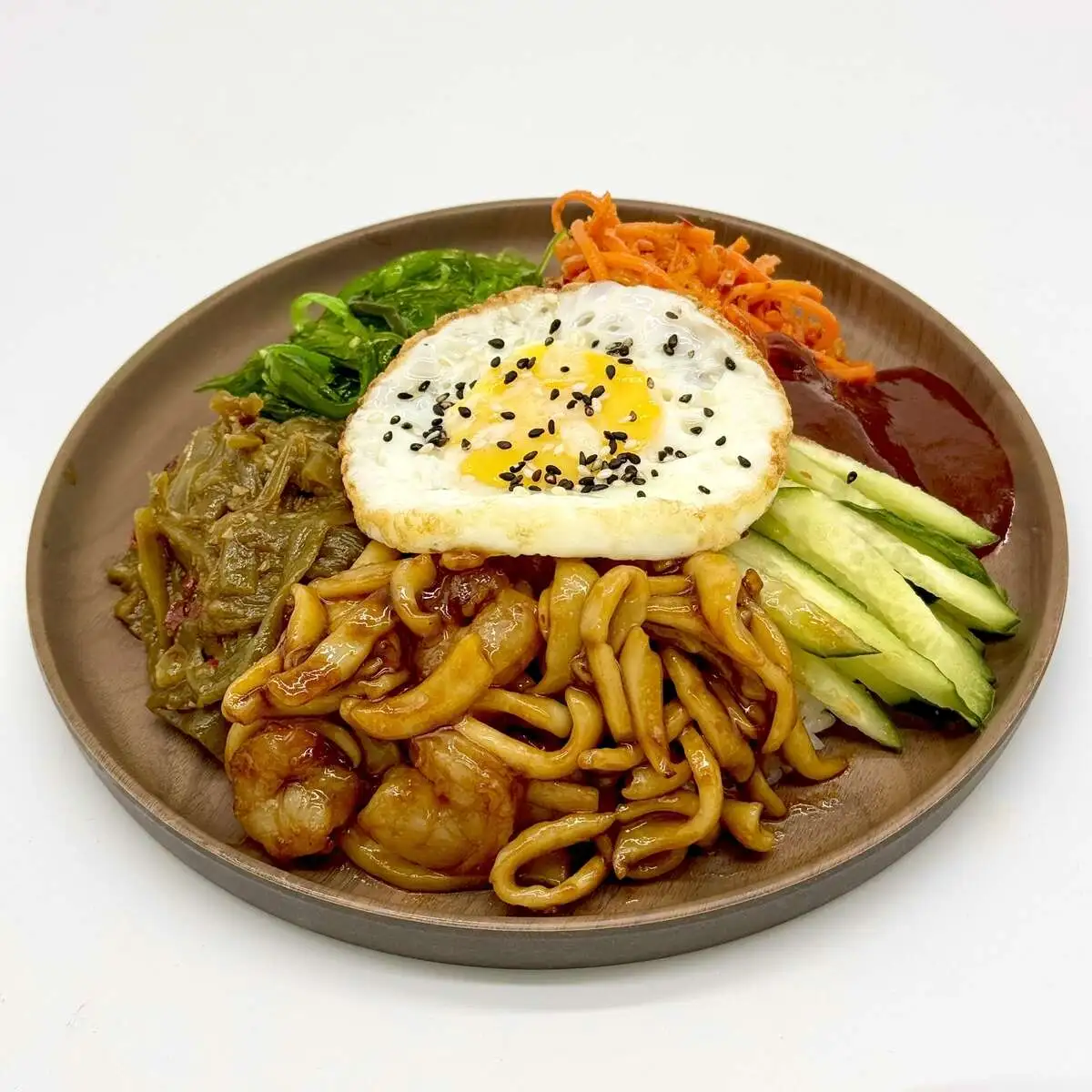 Пибимпаб с морепродуктами