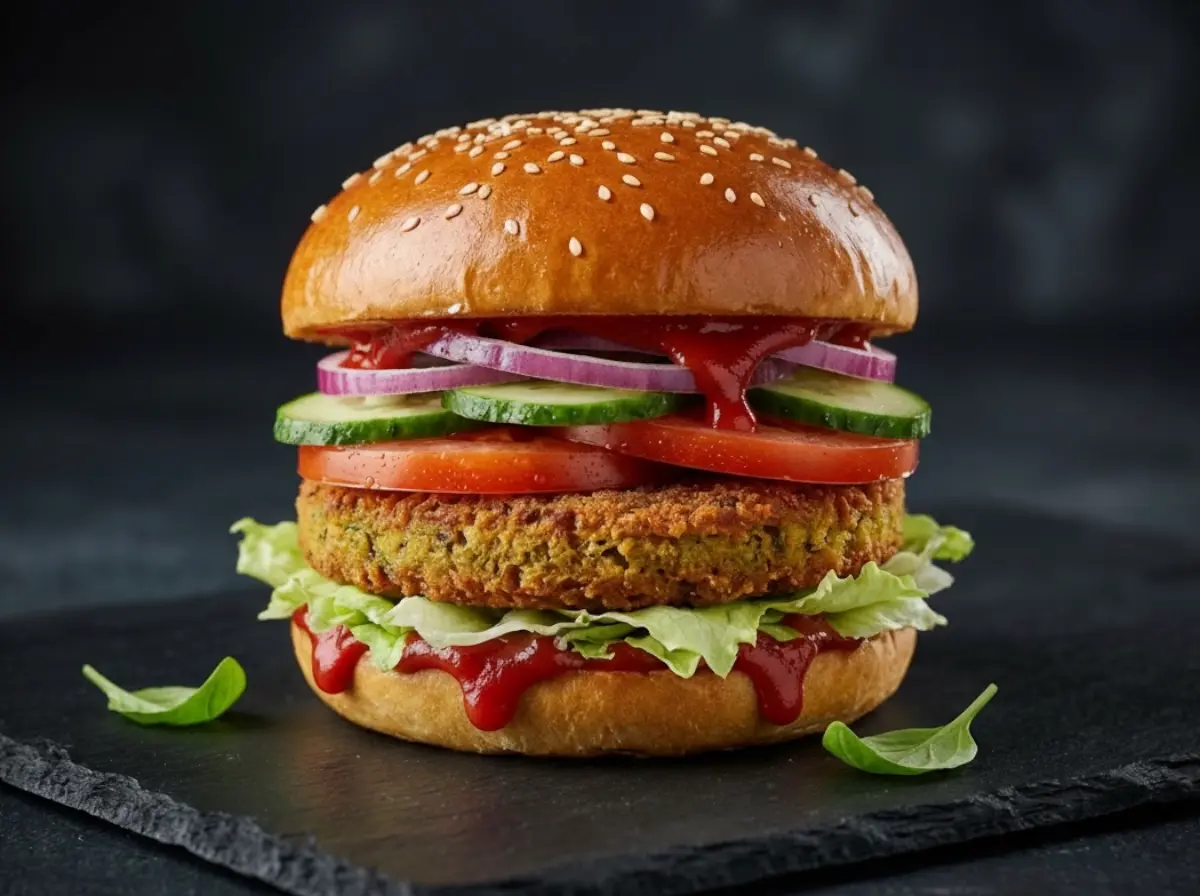 Постный Фалафель Бургер