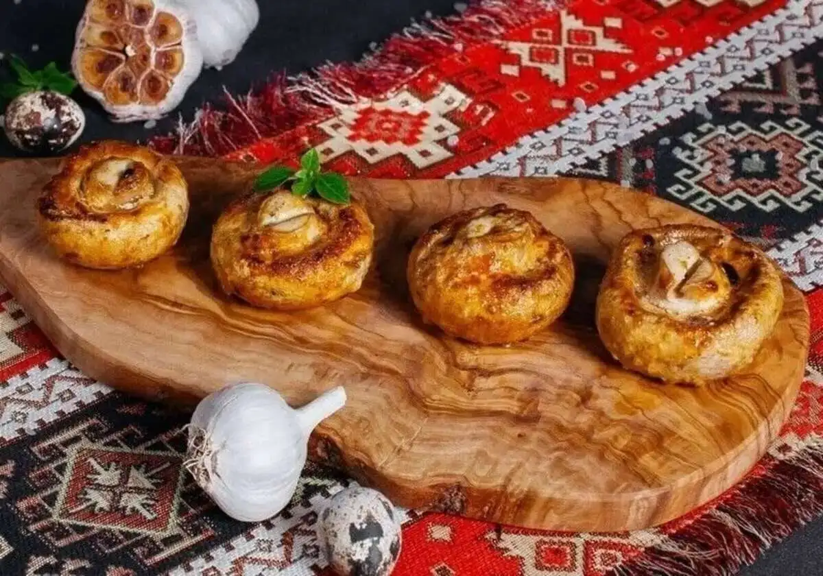 Грибы на Мангале