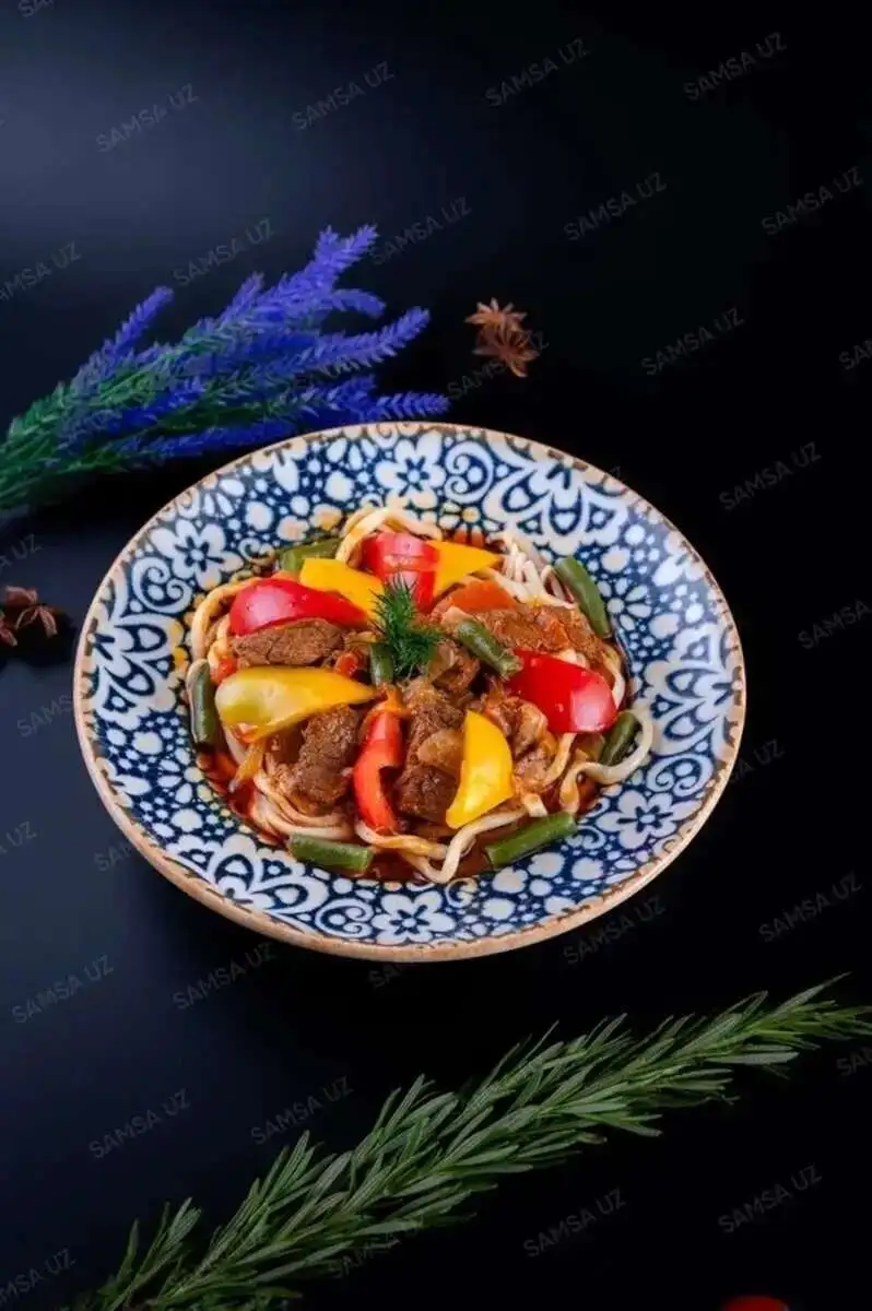 Лагман ( Детская порция 0,5 )