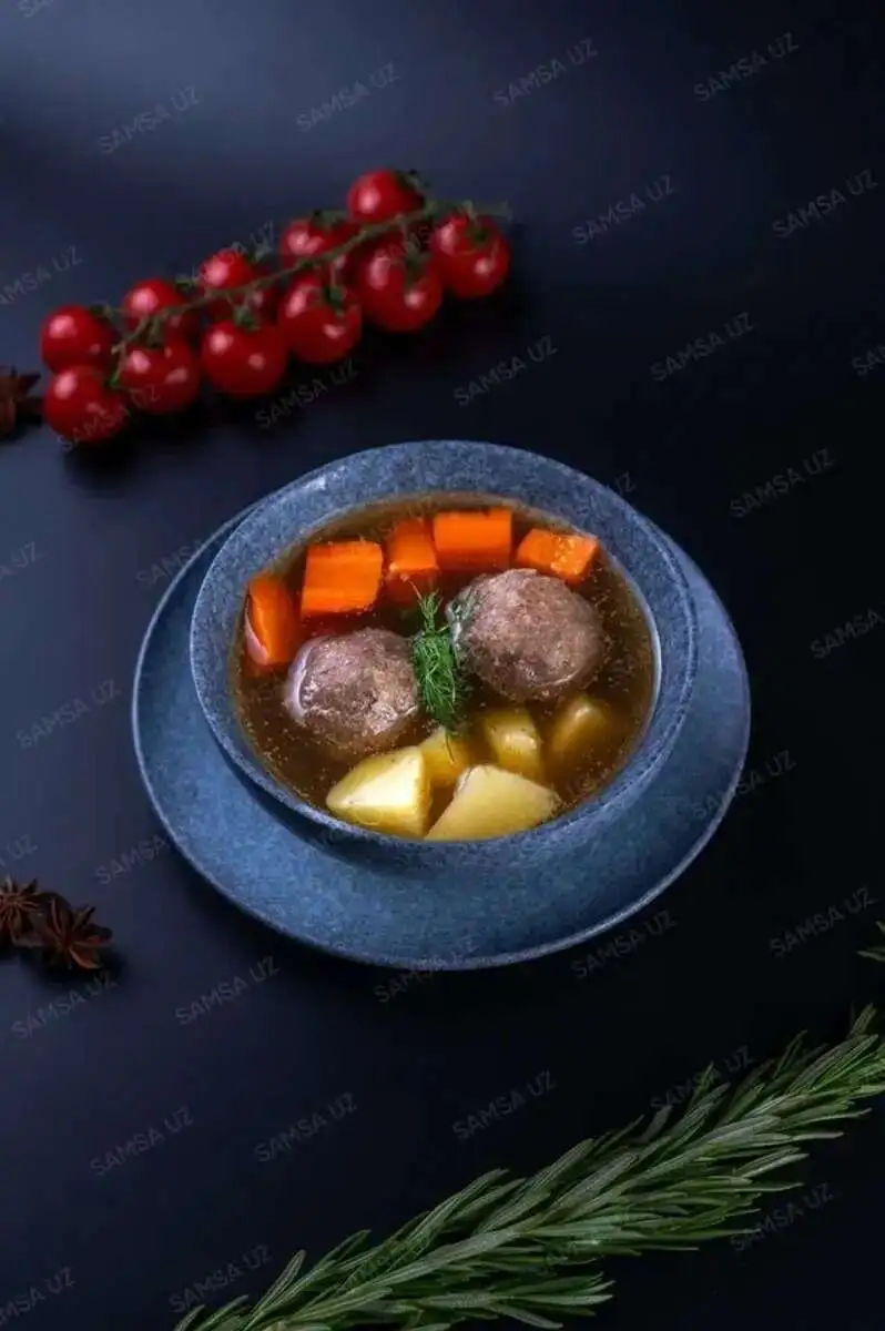 Куфтача Суп с Фаршем ( Детская порция 0,5 )