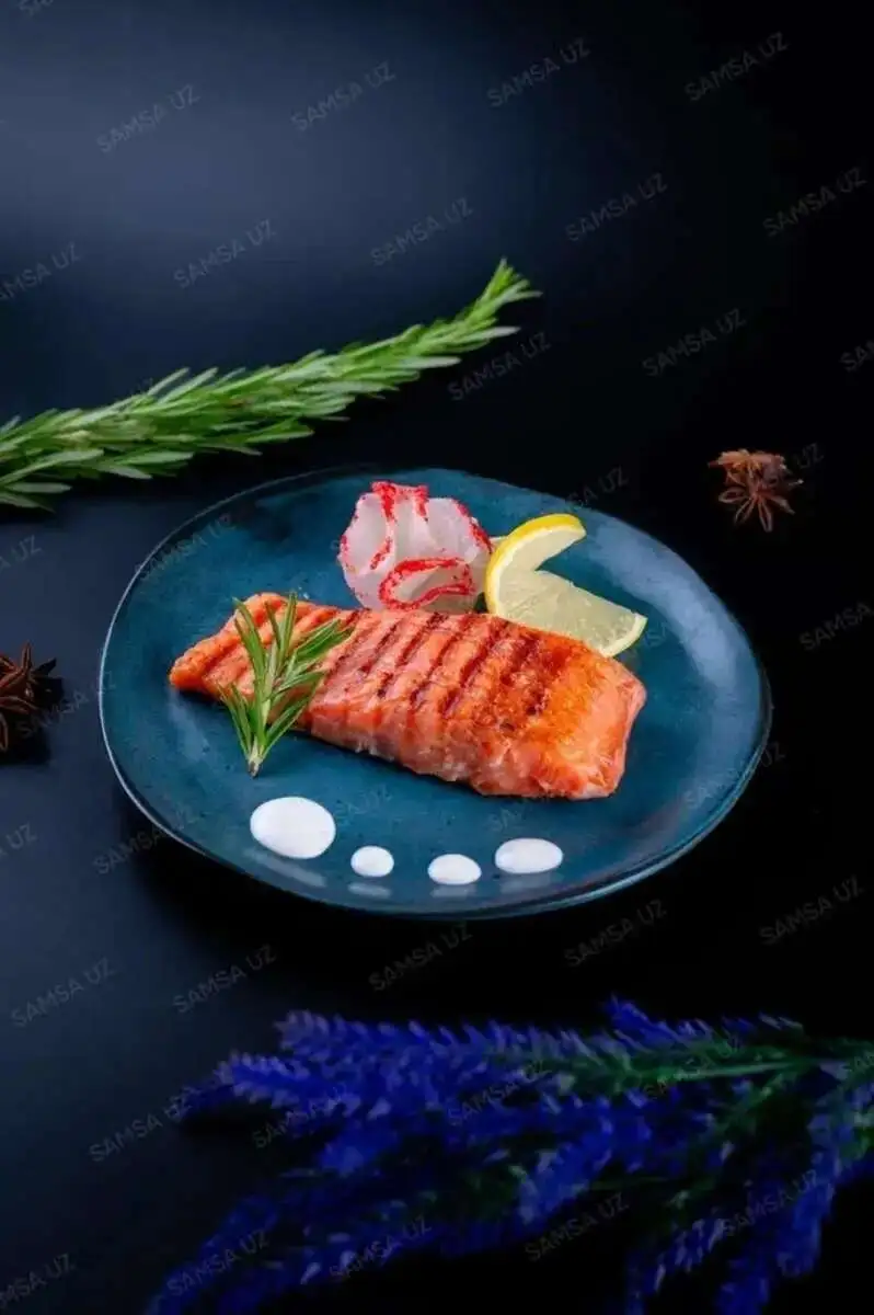 Форель на Мангале