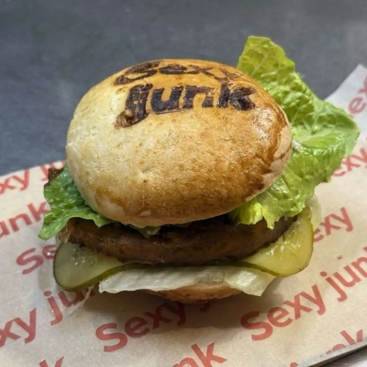 Бургер с хэшбрауном из овощей