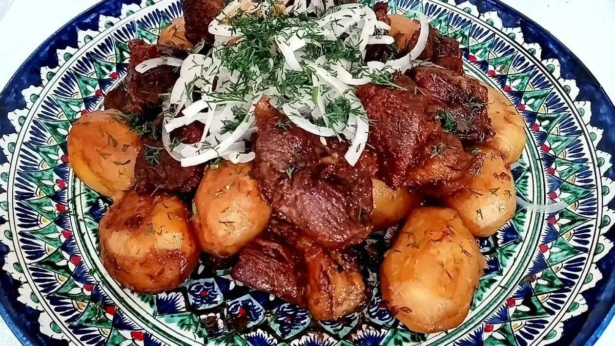 Казан -кебаб (баранина)