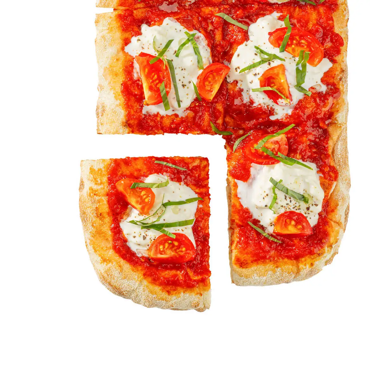 С базиликом и страчателлой S