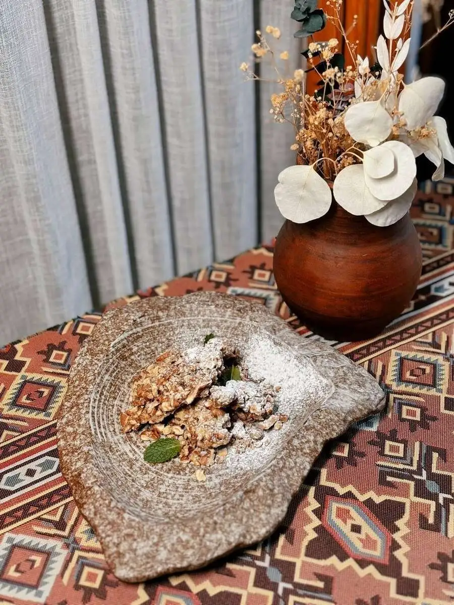 Домашний козинак с грецким орехом