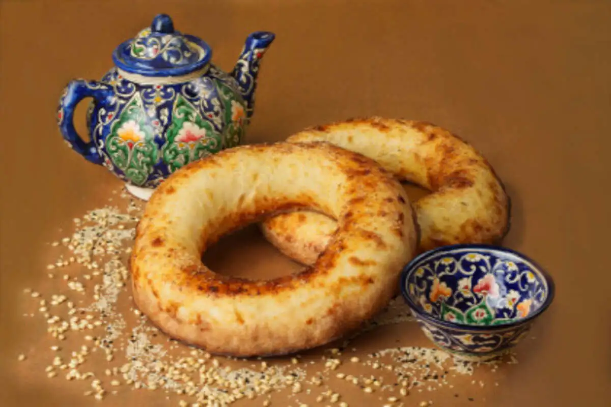 Лепешка с сыром и мясом 