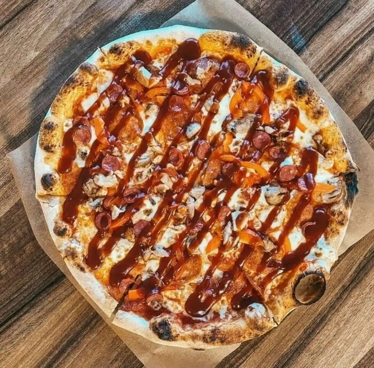 пицца БАРБЕКЮ(зал2)