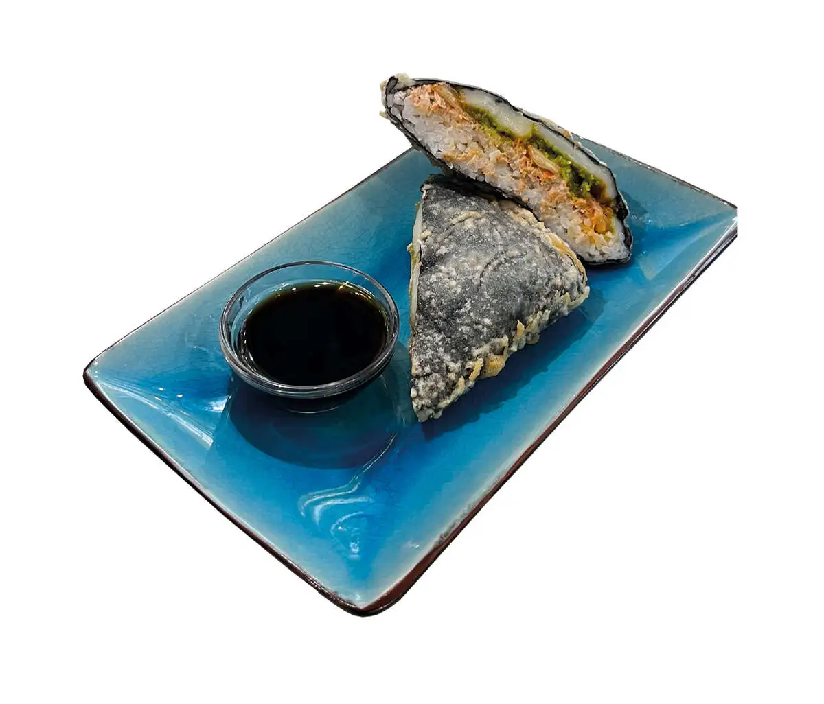 Суши- сендвич с тунцом и кимчи порц.