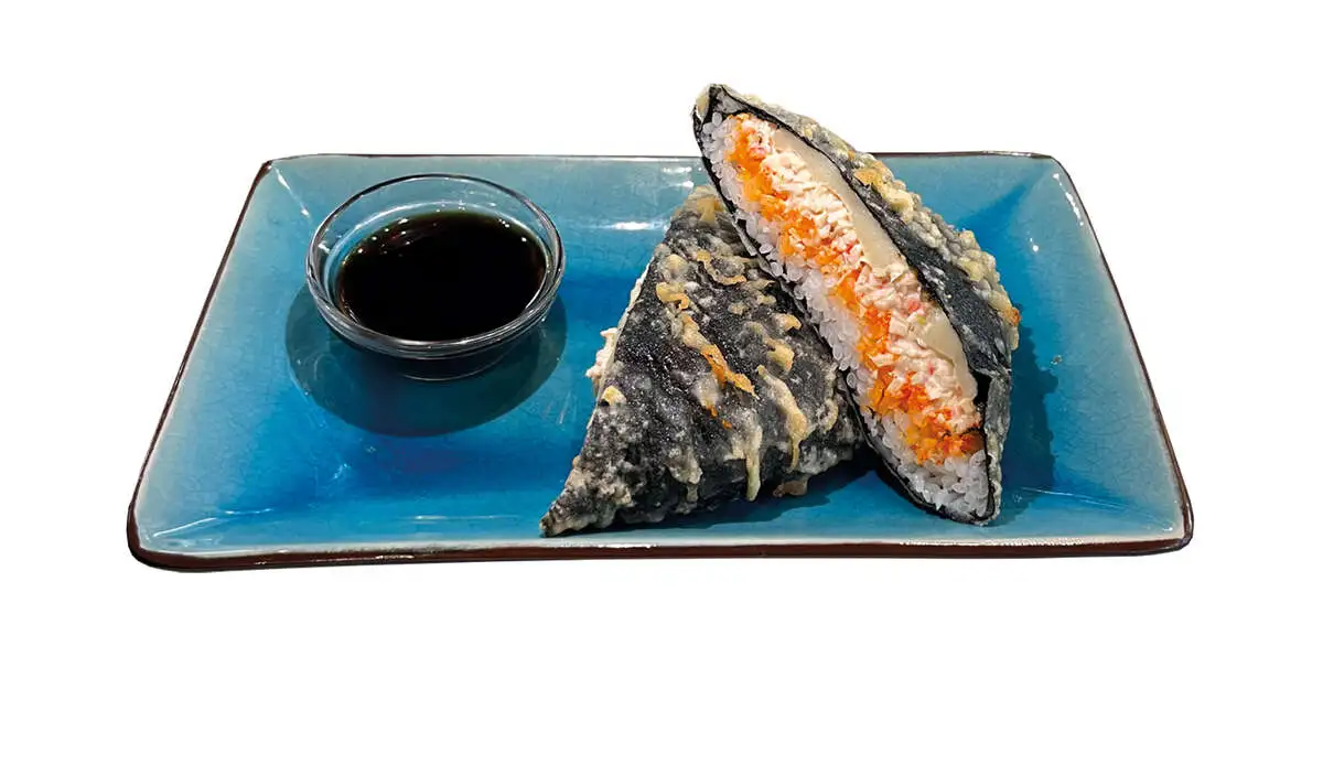 Суши-сендвич с снежным крабом порц.