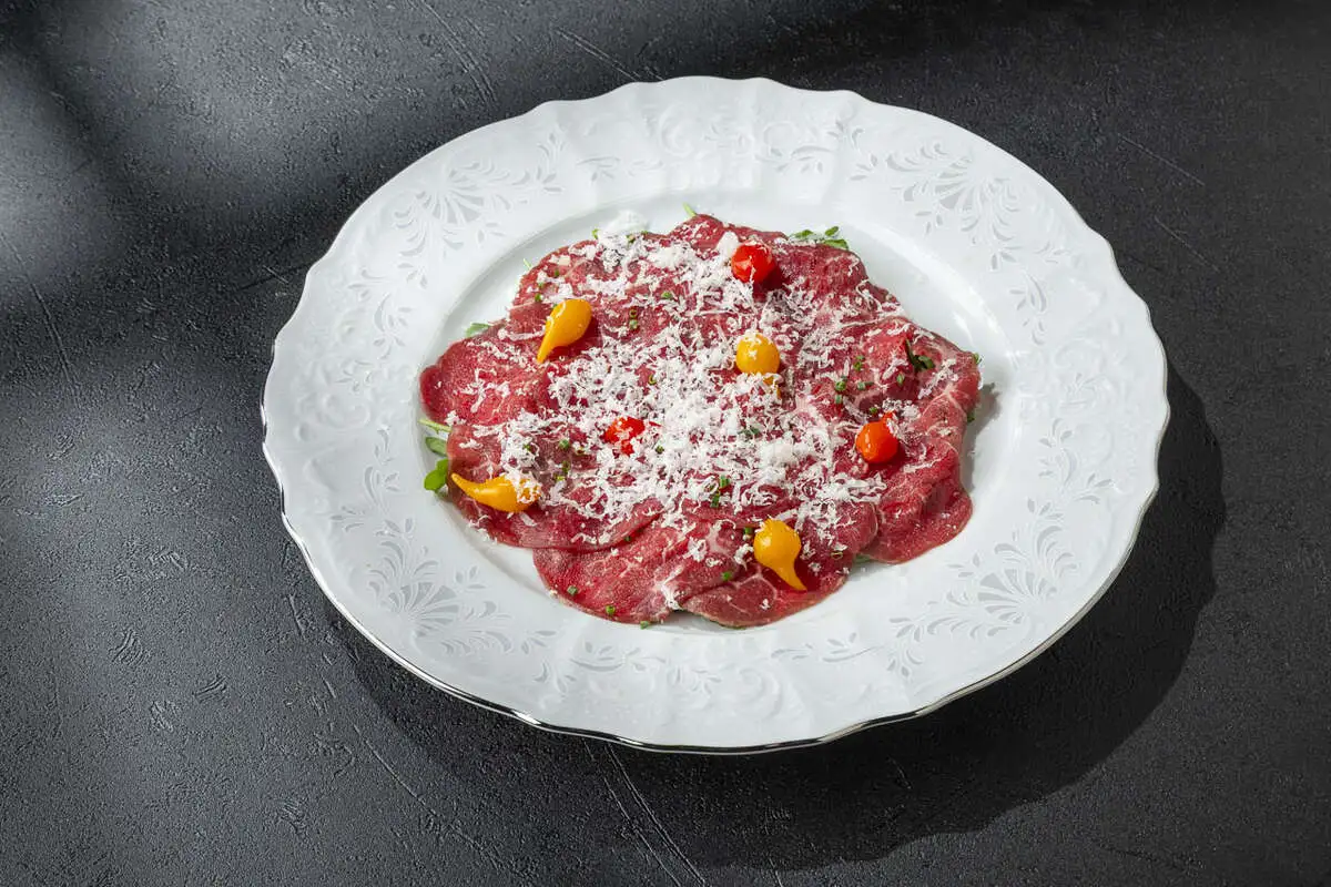 Карпаччо из мраморной вырезки
