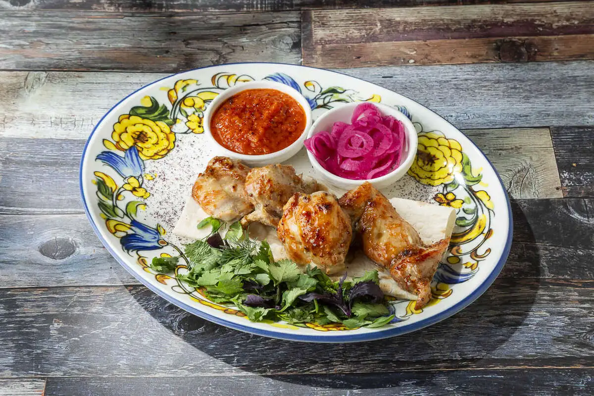 Шашлык из курицы