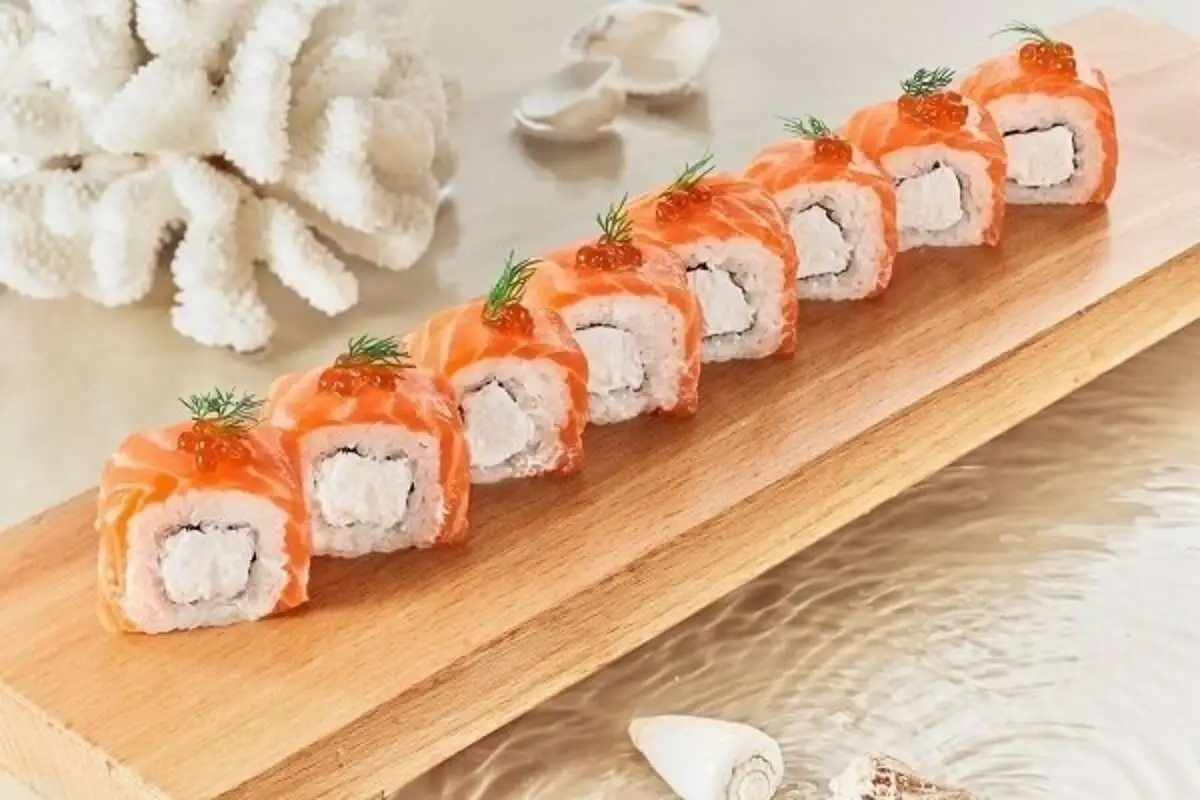 Русский со слабосолённой форелью