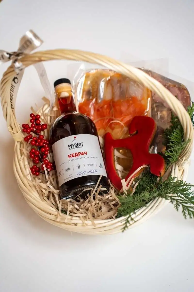 Корзина 1 настойка и нарезки